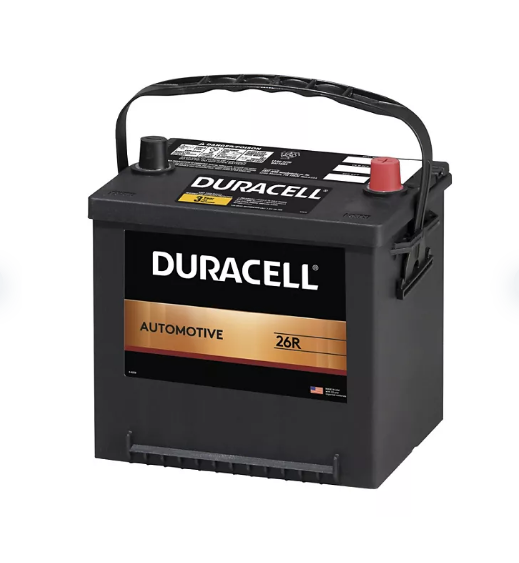 Duracell Automotive Battery, Group Size 26r – Openbax