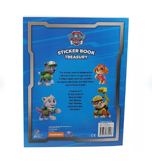 Paw Patrol Sticker Book Treasury Openbax