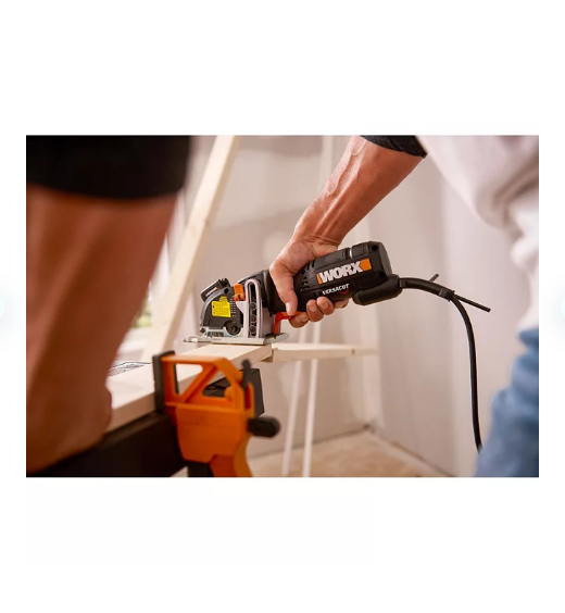 Worx Electric Corded Versacut Compact Circular Saw with Laser