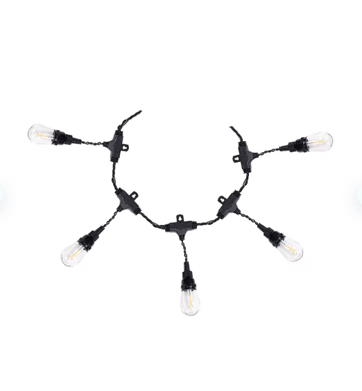 Honeywell LED Indoor/Outdoor 36' String Lights with Bluetooth Speakers