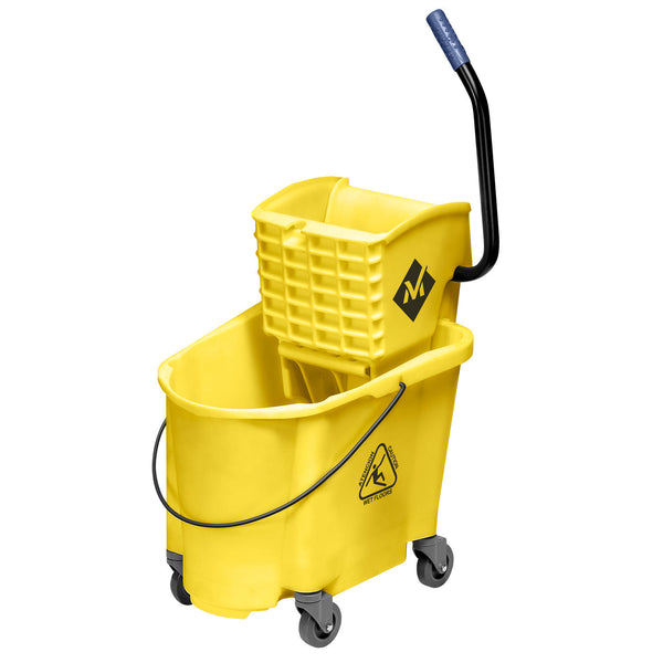 32L Hot Sale Side-Press Plastic Bucket Mop Wringer - China Wringer Trolley  and Mop Bucket Wringer price