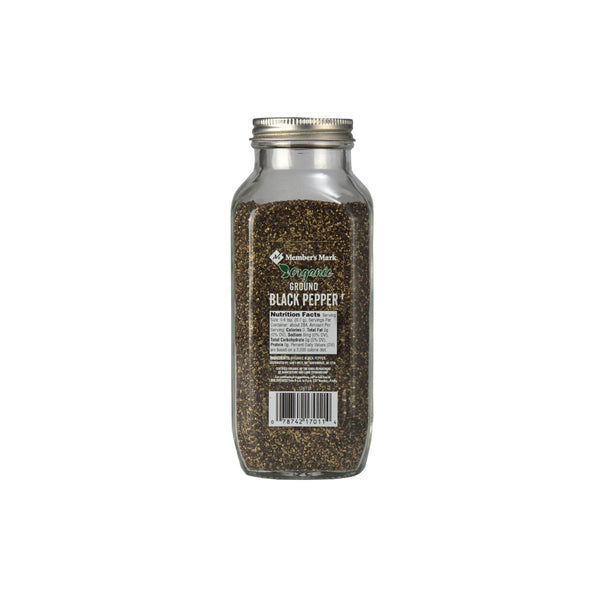 Organic Ground Pepper - 1.8 oz French Jar - 5439 – The Spice Lab