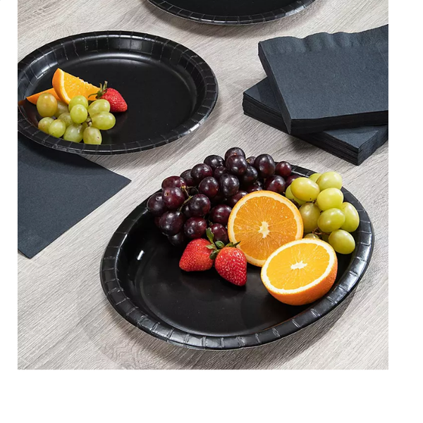 Artstyle Oval Paper Plates, 10" x 12", 55 ct. (Choose Color) Openbax