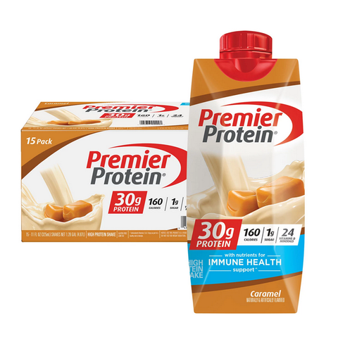 Premier Protein High Protein Shake. Caramel (11 fl. oz. 15 pk.)
