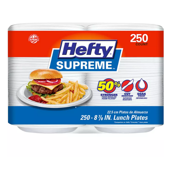 Hefty Everyday Disposable Foam Bowls, 12 oz, 50 ct