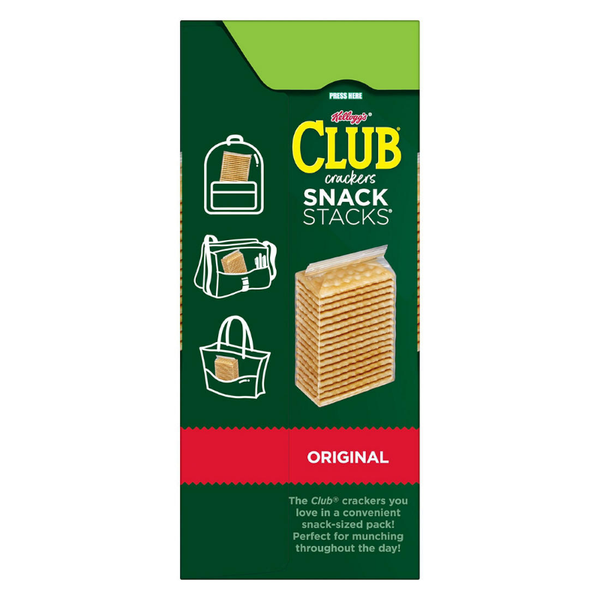 Keebler Club Cracker Snack Stacks. 24 ct. Openbax