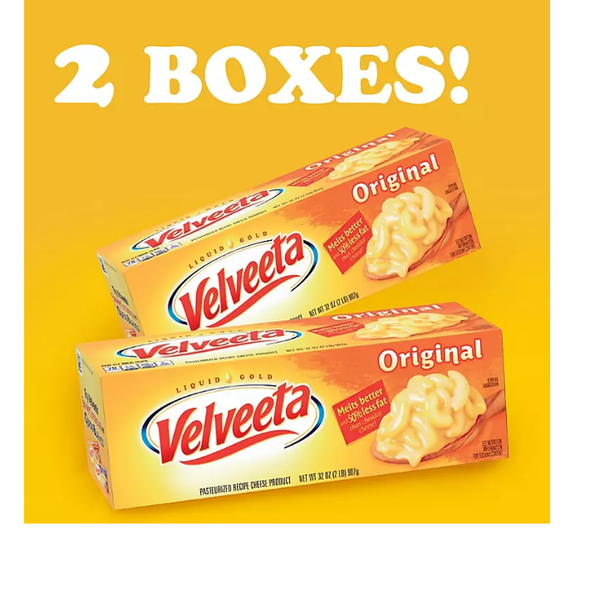 Velveeta Original Pasteurized Cheese Loaf (32 oz. 2 pk.) Openbax