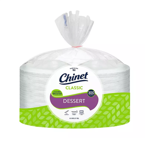 Chinette 9 Heavy Paper Plate (ECO Friendly)