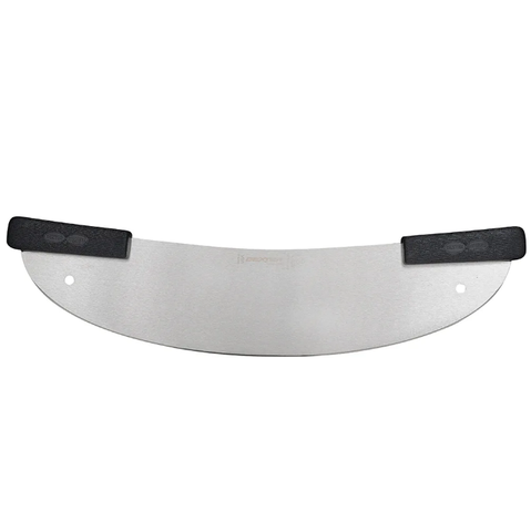 Dexter Russell PR180-20 20" Pizza Knife w/ Black Plastic Handles, Carbon Steel