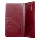 Risch 5000PWINETHANKYOU Double-Panel Guest Check Holder - 5" x 9", Padded Vinyl, Wine (Pack of 12)