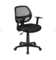 Flash Furniture Mid-Back Mesh Computer Chair, Black