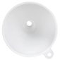 Winco PF-8 8 oz Funnel - Plastic, White