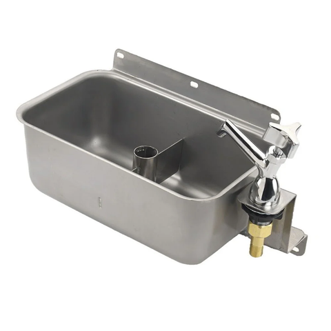 Krowne 16-153L Low Lead Front Mount Dipperwell, Includes Faucet With Shutoff