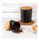 Member's Mark 4-piece Canister With Acacia Wood Lid Set (Assorted Colors)