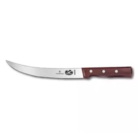 Victorinox - Swiss Army 5.7200.20-X2 Curved Breaking Knife w/ 8" Blade, Rosewood Handle