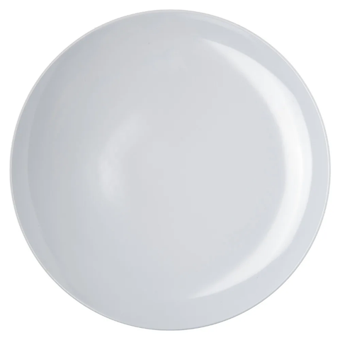 Carlisle 4380002 12" Melamine Pizza Plate, White