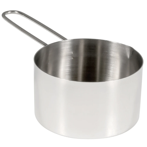 American Metalcraft MCW10 Measuring Cup w/ 1 Cup Capacity & Wire Loop Handle, Stainless