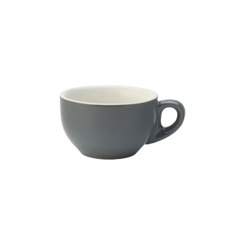 Steelite UCT8087 10 oz Utopia Barista Latte Cup - Porcelain, Gray. Case of 36