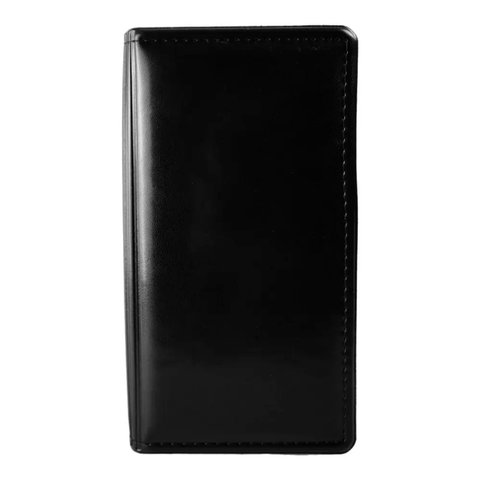 Risch 5000P BLACK NOPRINT Guest Check Holder - 5" x 9", Padded, Black Pack of 12