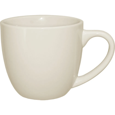 ITI RO-56 8 oz Roma™ Cappuccino Cup - Ceramic, American White. 3 Dozen