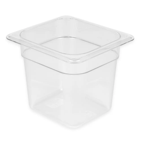 Cambro 66CW135 6"D Sixth Size Food Pan. Case of 6