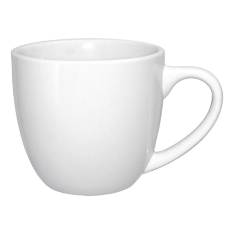 ITI DO-56 8 oz Dover™ Cappuccino Cup - Porcelain, European White. 3 Dozen