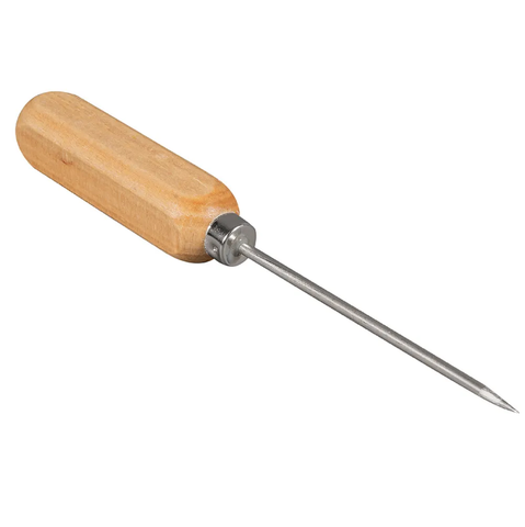 Browne 57521 Ice Pick, 7 1/2 in, Carbon Steel Blade, Hardwood Handle