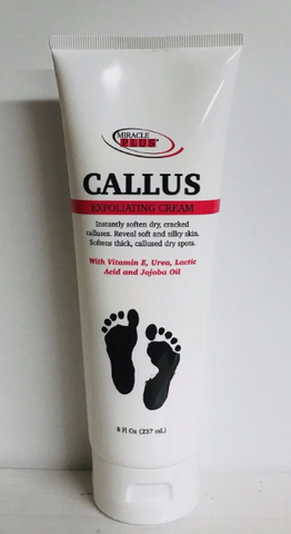 Miracle Plus Callus Exfoliating Cream 8 FL Oz