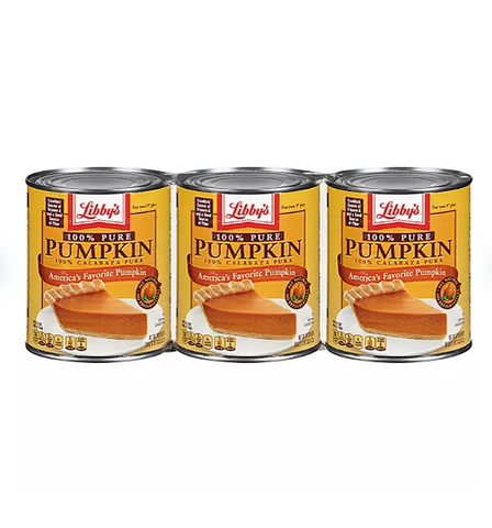 Libby's 100% Pure Pumpkin (29 oz., 3 pk.)