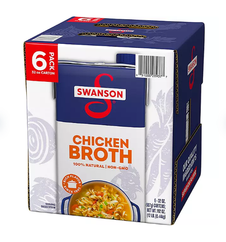 Swanson Chicken Broth (32 oz., 6 pk.)