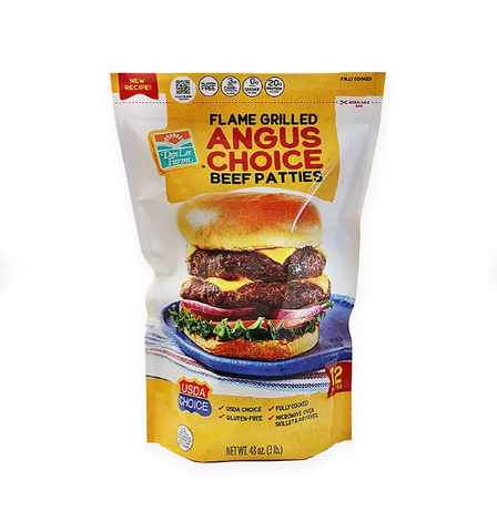 Don Lee Farms Angus Choice Beef Patties, Frozen (3 lbs.)