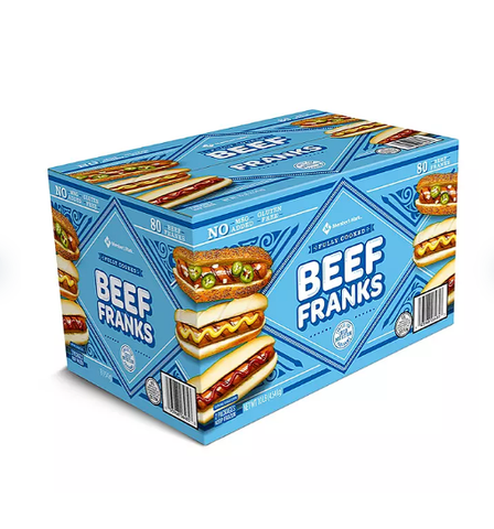 Member's Mark Frozen Beef Franks (10 lbs.)