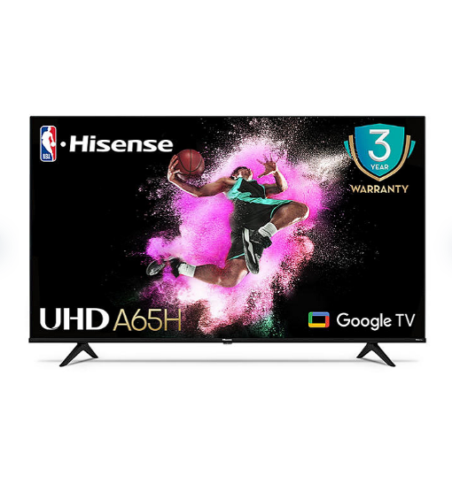 Hisense 55" Class A65H Ultra High Definition 4K Google Smart TV