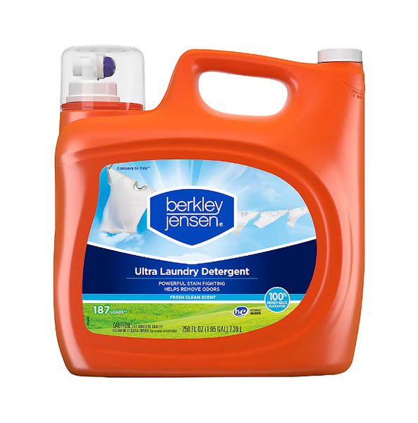 Berkley Jensen Ultra Liquid Laundry Detergent, 250 fl. Oz. Openbax