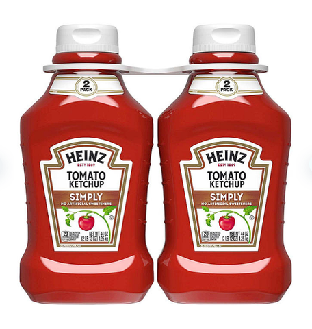 Heinz Simply Tomato Ketchup (44 oz., 2 pk.)