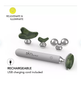 skn by conair Jade Vibe Roller Kit with Attachments, FR02