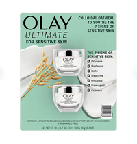 Olay Ultimate Soothing Face Moisturizer for Sensitive Skin, Fragrance-Free (1.7 oz., 2 pk.)