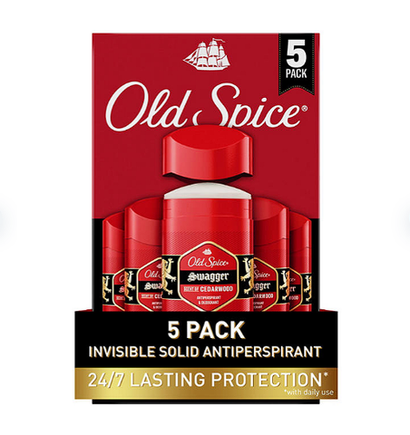 Old Spice Swagger Antiperspirant & Deodorant for Men (2.6 oz., 5 pk.)