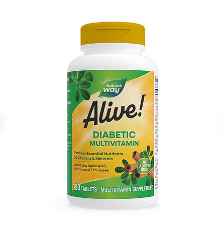 Alive! Diabetic Multivitamin Tablet (120 ct.)