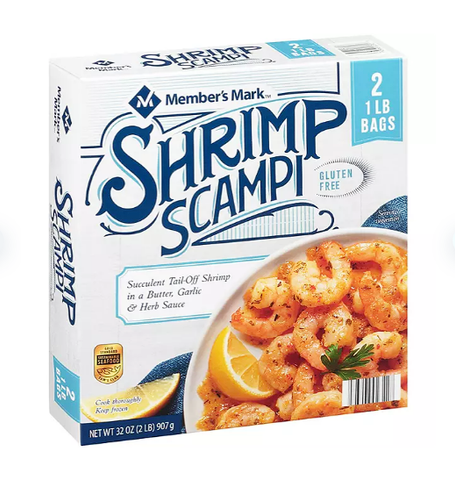 Member's Mark Shrimp Scampi, Frozen (32 oz.)