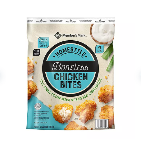 Member's Mark Homestyle Boneless Chicken Bites (4 lbs.)