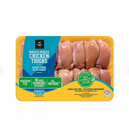 Member's Mark Boneless Skinless Chicken Thighs (priced per pound)