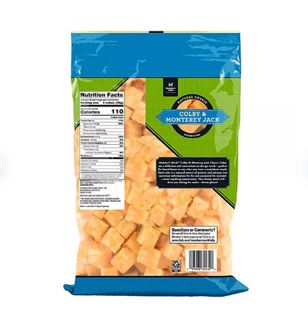 Member's Mark Colby Jack 3/4" Cheese Cubes (3 lbs.)