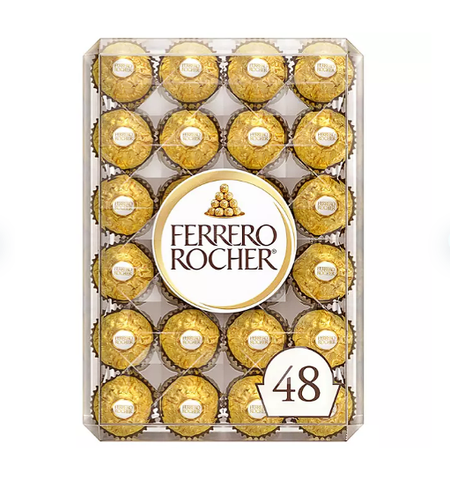 Ferrero Rocher Luxury Chocolate Holiday Gift (48 ct.)