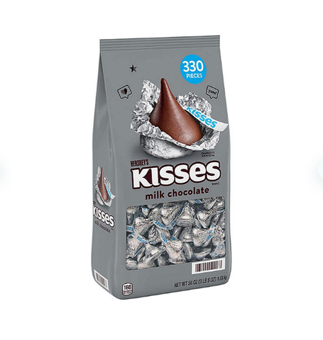 HERSHEY'S KISSES Milk Chocolate Candy (330 pcs)