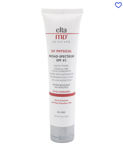 ELTAMD 3oz Water Resistant Facial Sunscreen
