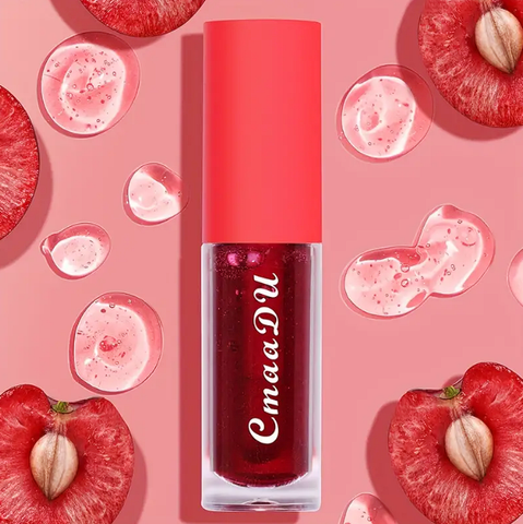 Fruit Flavored Color Changing Lip Glaze Moisturizing Hydrating Daily Natural Lip Makeup Lip Oil Waterproof Nourishing Treatment