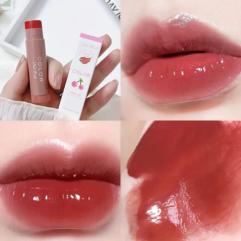 1/3 Pcs Tinted Moisturizing Lip Balm Lipstick Hydrating Fade Lip Lines Anti-dry Anti-crack Lipstick Lip Cream Valentine's Day Gifts