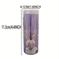 6 pcs Waterproof Matte Velvet Lip Tint with Cartoon Bunny Print - Long-Lasting Liquid Lipstick for a Smooth, Vibrant Look