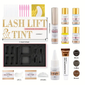 2 In 1 Fast Lash Lifting And Tinting Kit, High Quality Keratin, Curling Perm Lasts 8 Weeks